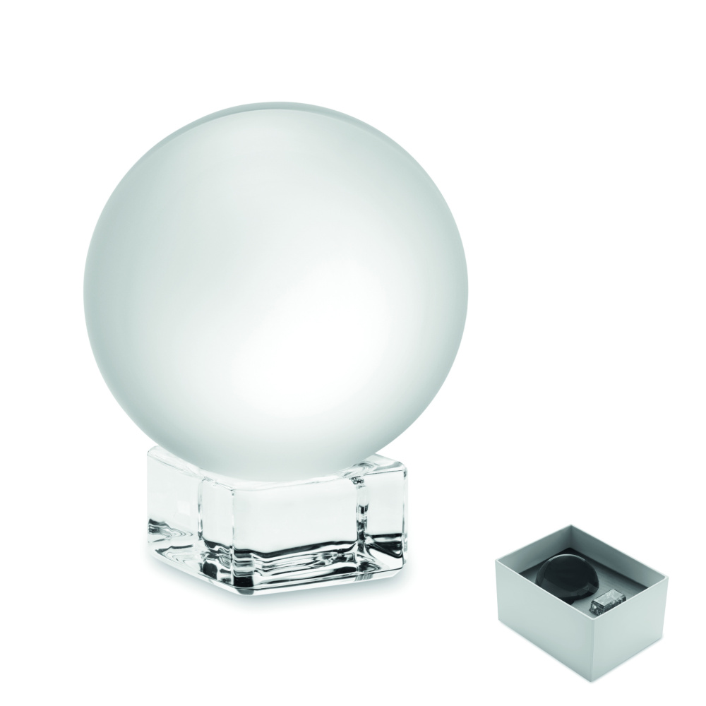 Logotrade promotional merchandise picture of: Glass round award