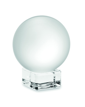 Logotrade promotional gift image of: Glass round award