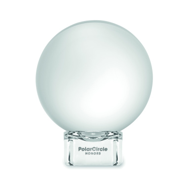 Logotrade business gifts photo of: Glass round award