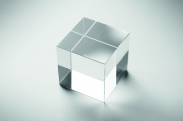 Logotrade promotional items photo of: Glass cube award