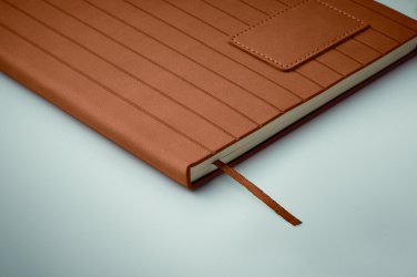 Logotrade promotional gift image of: A5 notebook in smokey PU