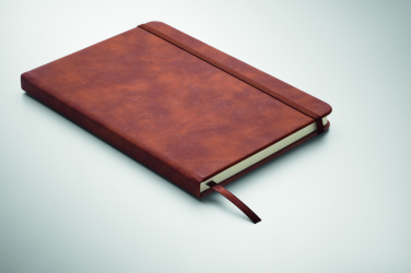 Logo trade promotional items image of: A5 smokey PU notebook