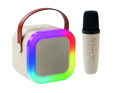 Logo trade promotional merchandise photo of: Karaoke set speaker
