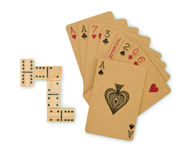 Logotrade promotional gifts photo of: Domino and cards set