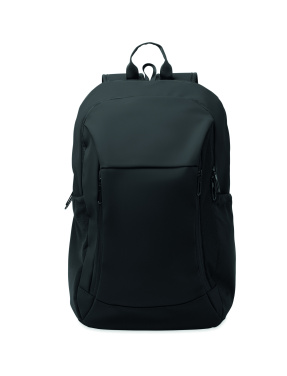 Logo trade promotional items image of: 15" soft PU laptop backpack