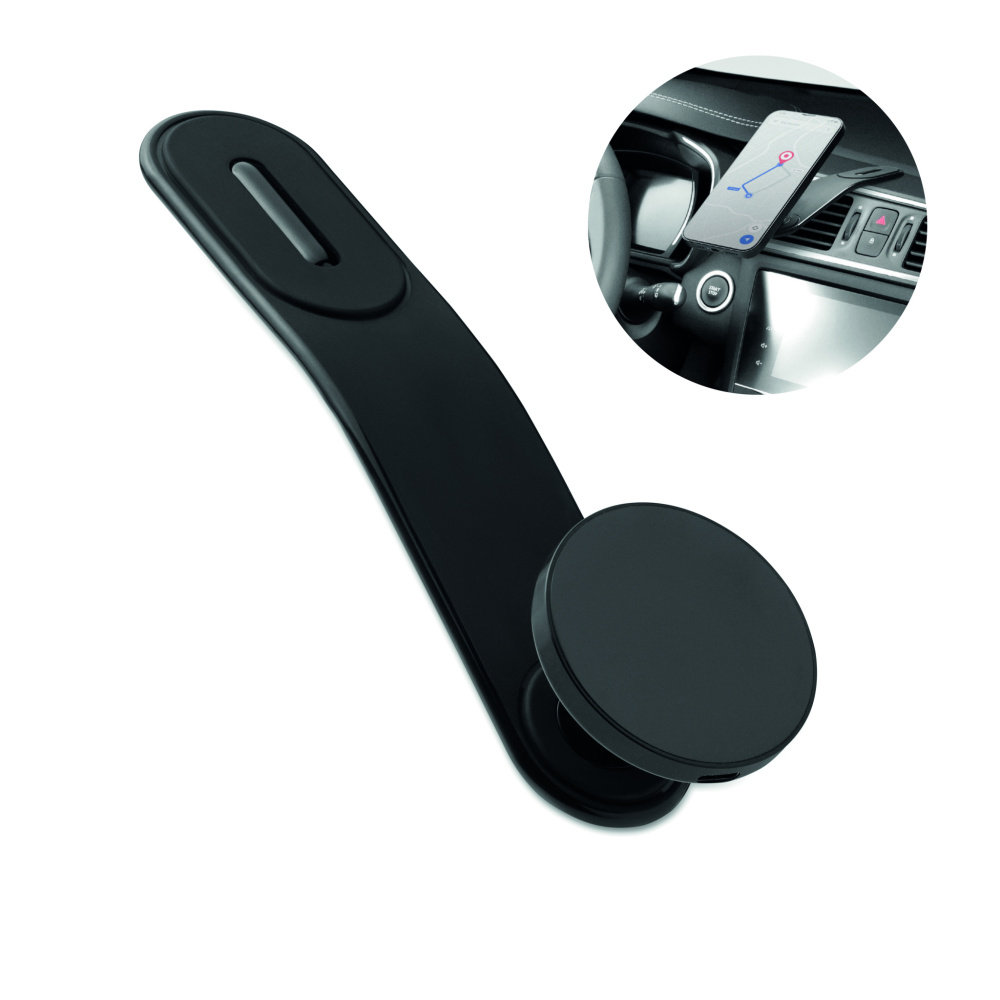 Logo trade promotional products image of: 15W magnetic car charger
