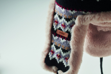 Logotrade promotional product image of: Knitted beanie with ear flap