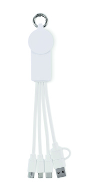 Logotrade advertising product picture of: 2 in 1 charging cable type-C