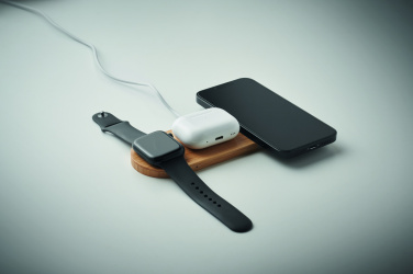 Logotrade corporate gifts photo of: 3 in 1 15W wireless charger