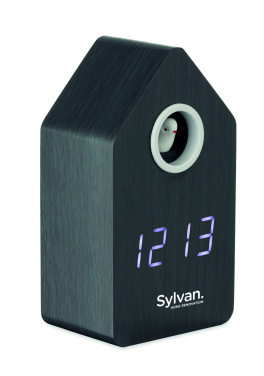 Logotrade promotional product image of: MDF cuckoo alarm clock