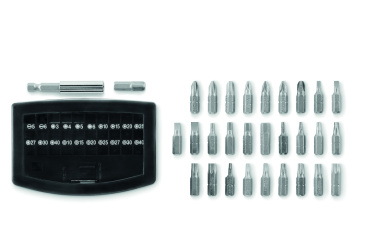 Logotrade promotional item picture of: 32 pcs screwdriver bit set