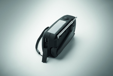 Logotrade advertising product picture of: Portable radio SOS with LED torch