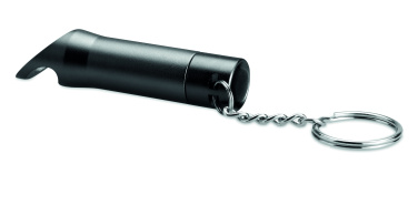 Logotrade promotional item picture of: Metal torch key ring Ylivieska
