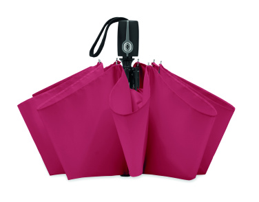 Logo trade promotional giveaways picture of: Luxe 21inch windproof umbrella