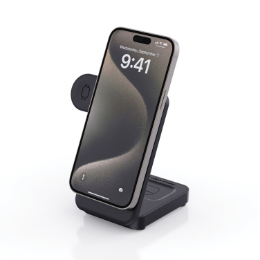 Logotrade promotional giveaway image of: Urban Vitamin Arcadia RCS rplastic 15W 3in1 magnetic charger