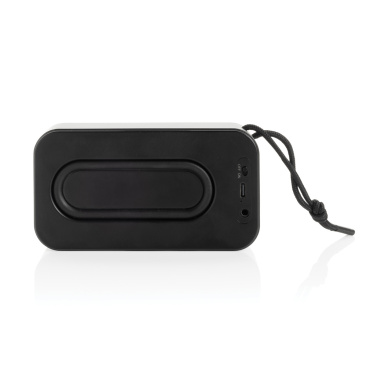 Logotrade promotional merchandise photo of: Swiss Peak RCS recycled aluminium 10W bass speaker