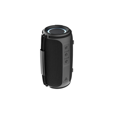 Logo trade promotional item photo of: Prisma RCS recycled plastic IPX 4 waterpoof 16W speaker