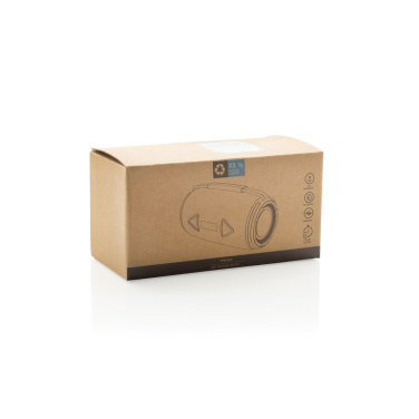 Logotrade promotional product picture of: Prisma RCS recycled plastic IPX 4 waterpoof 16W speaker