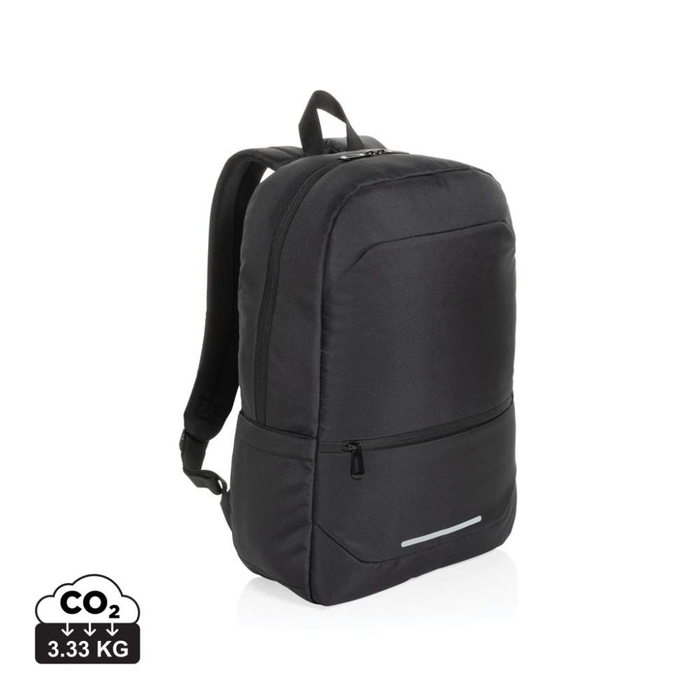 Logo trade business gift photo of: CityPack AWARE™ RPET Business 15.6 inch laptop backpack