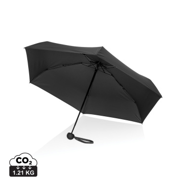 Logotrade business gift image of: 19.5" Aware™ RPET super mini manual 190T Pongee umbrella