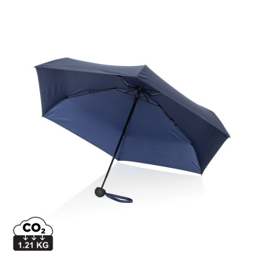 Logotrade promotional product image of: 19.5" Aware™ RPET super mini manual 190T Pongee umbrella