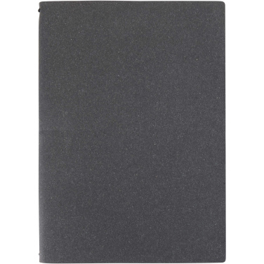 Logo trade promotional giveaway photo of: Slyk A5 refillable notebook with two cahiers