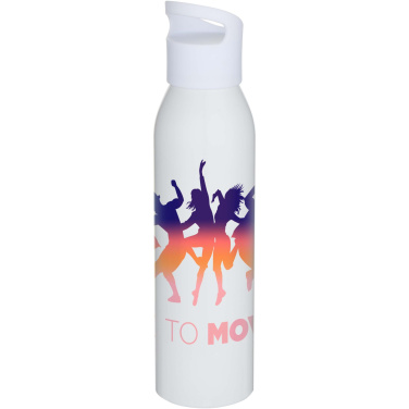 Logotrade advertising product image of: Sky 650 ml RCS recycled single wall stainless steel water bottle