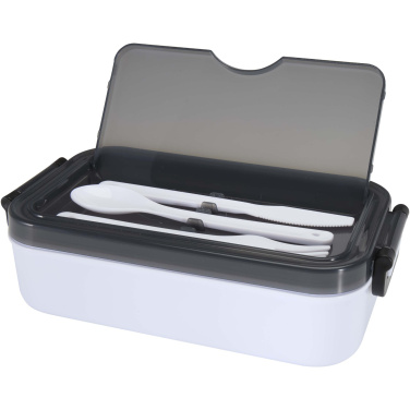 Logotrade promotional merchandise picture of: Snappy lunch box and cutlery set
