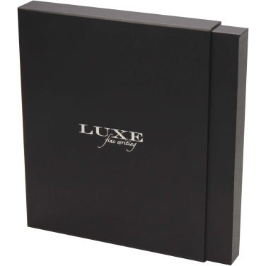 Logo trade promotional item photo of: Legato Elegance A5 hard cover notebook and rollerball pen set