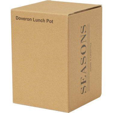 Logo trade advertising product photo of: Doveron 500 ml recycled stainless steel insulated lunch pot