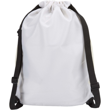 Logo trade advertising product photo of: Nomad GRS recycled sports drawstring bag with bottom compartment 18L