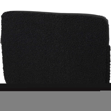 Logo trade corporate gifts image of: Bear 13" GRS recycled sherpa laptop sleeve 2L