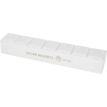 Logo trade promotional merchandise image of: Dose 7-day multi-vitamin organiser