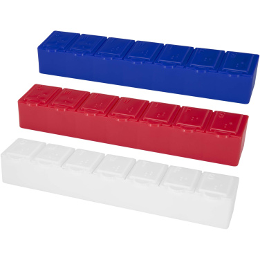 Logotrade promotional giveaway image of: Dose 7-day multi-vitamin organiser