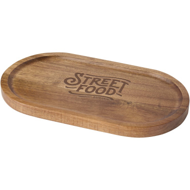 Logo trade promotional merchandise picture of: Edge acacia wood serving tray