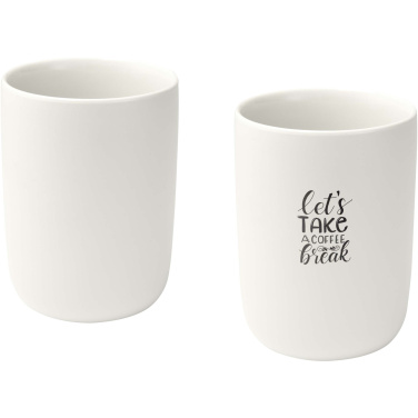 Logo trade corporate gifts picture of: Male 350 ml ceramic cups - set of 2