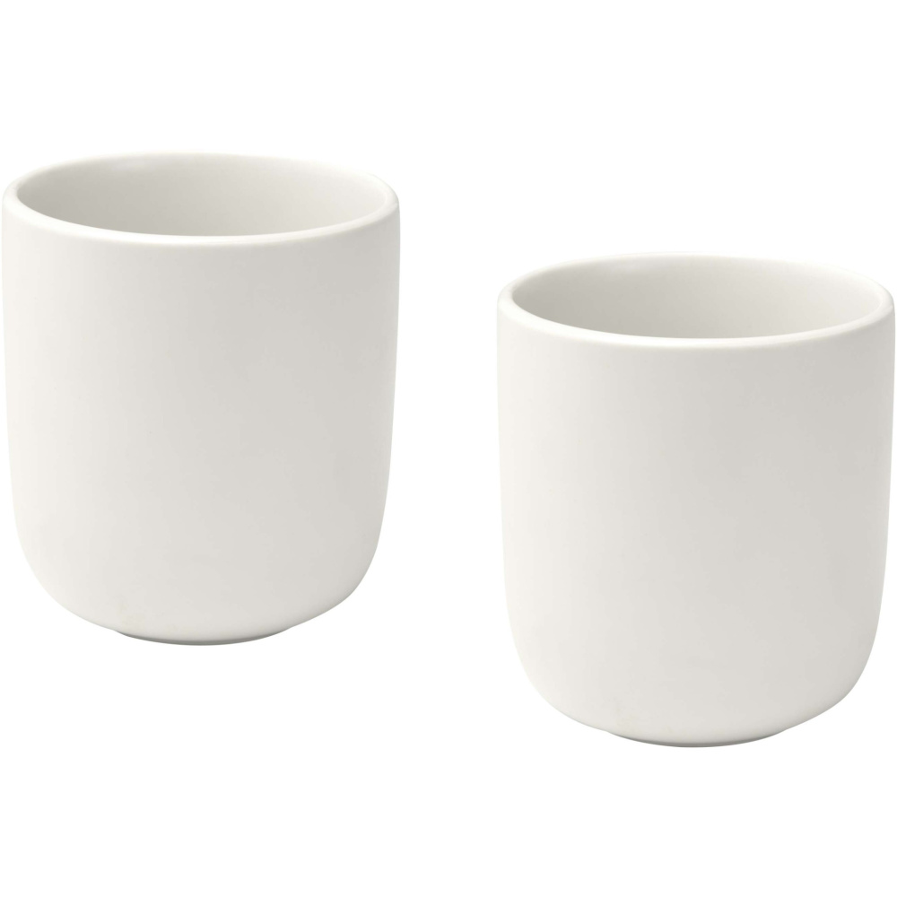 Logotrade promotional merchandise image of: Male 200 ml ceramic cups - set of 2