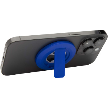 Logotrade promotional item image of: Ain recycled plastic magnetic phone stand with bottle opener