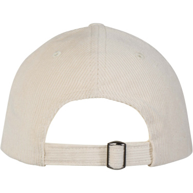 Logotrade promotional merchandise photo of: Hutton 6 panel recycled corduroy cap