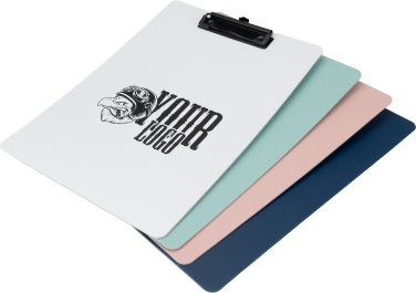 Logo trade advertising products image of: Writing pad with clip
