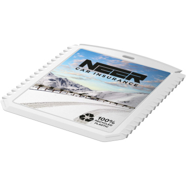 Logotrade promotional giveaway image of: Thrym rectangular recycled plastic ice scraper