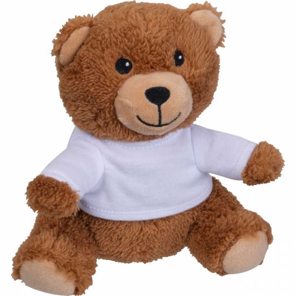 Logotrade promotional gift image of: Plush teddy bear HELSINKI