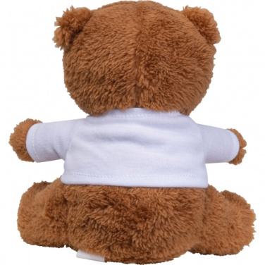 Logotrade promotional giveaways photo of: Plush teddy bear HELSINKI