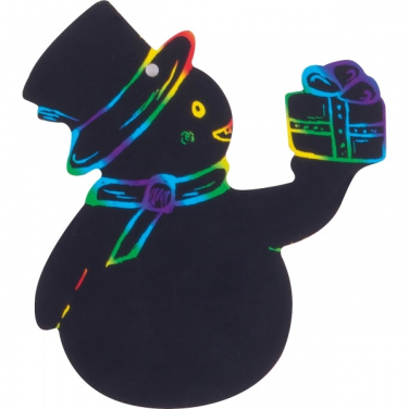 Logo trade promotional gifts picture of: Scratch-off Christmas ornaments SOUTH POLE