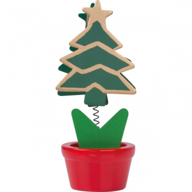 Logo trade corporate gifts image of: Christmas tree clip WINNIPEG