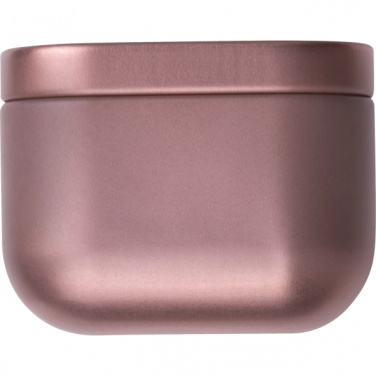 Logo trade business gift photo of: Candle in tin PRAGUE