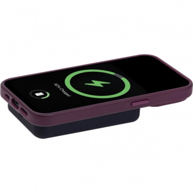 Logo trade promotional merchandise photo of: Wireless power bank 5 000 mAh CAIRO