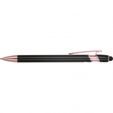 Logo trade promotional merchandise picture of: Recycled Semi Gel Pen BELO HORIZONTE