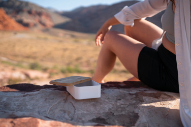 Logo trade promotional giveaways image of: RCS RPP lunchbox with bamboo lid