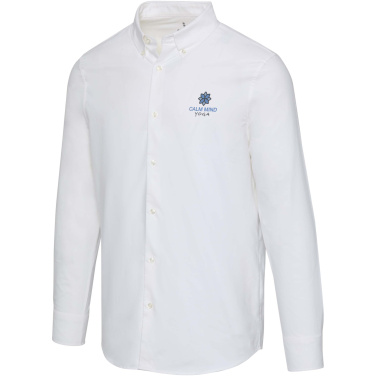 Logo trade promotional giveaways image of: Sphene oxford men's shirt